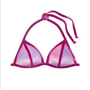 Victoria’s Secret PINK Velvet Bikini Top